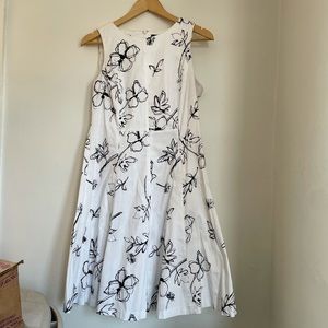 Chaps floral dress